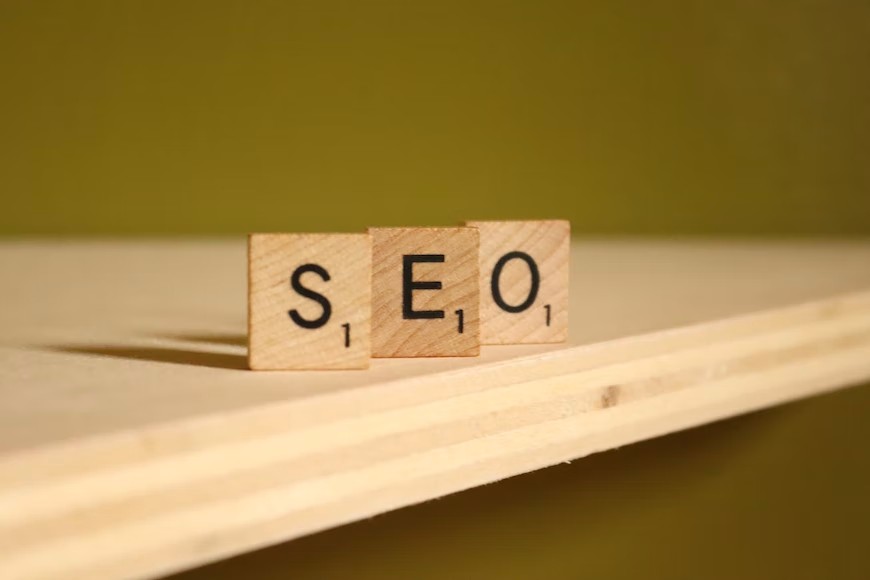 SEO written in scrabble tiles